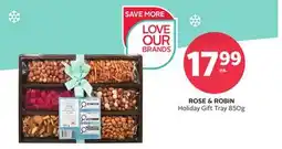 Rexall ROSE & ROBIN Holiday Gift Tray offer