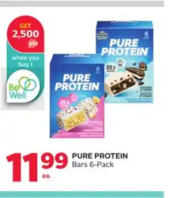 Rexall PURE PROTEIN Bars offer