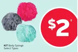 Rexall KIT Body Sponge offer