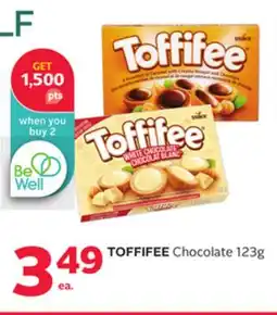 Rexall TOFFIFEE Chocolate offer