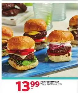 Rexall M & M FOOD MARKET Wagyu Beef Sliders offer