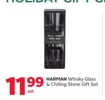 Rexall HARMAN Whisky Glass & Chilling Stone Gift Set offer