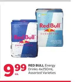 Rexall RED BULL Energy Drinks offer
