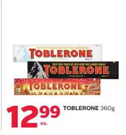 Rexall TOBLERONE offer