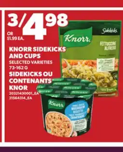 Independent City Market KNORR SIDEKICKS AND CUPS, 73-162 G offer