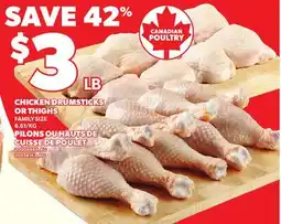 Independent City Market CHICKEN DRUMSTICKS OR THIGHS OR THIGHS offer