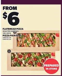 Independent City Market FLATBREAD PIZZA, 336-420 G offer