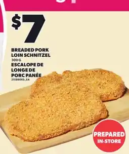 Independent City Market BREADED PORK LOIN SCHNITZEL, 300 G offer