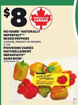 Independent City Market NO NAME NATURALLY IMPERFECT MIXED PEPPERS, 2.5 LB offer