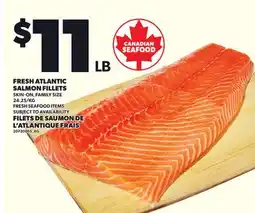 Independent City Market FRESH ATLANTIC SALMON FILLETS offer