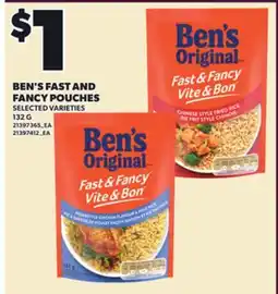 Independent City Market BEN'S FAST AND FANCY POUCHES, 132 G offer
