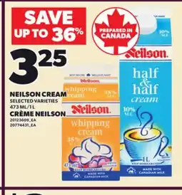 Independent City Market NEILSON CREAM, 473 ML/1 L offer