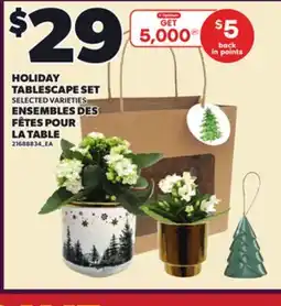 Independent City Market HOLIDAY TABLESCAPE SET offer