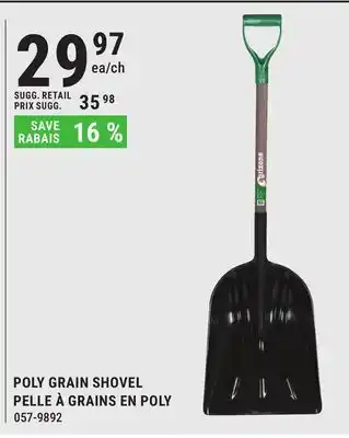 BMR POLY GRAIN SHOVEL offer