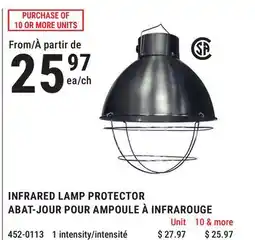BMR Infrared Lamp Protector offer