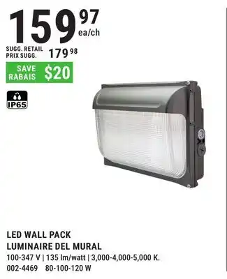 BMR LED WALL PACK offer