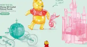 Toys R us Disney 3D Crystal Deluxe Puzzle offer