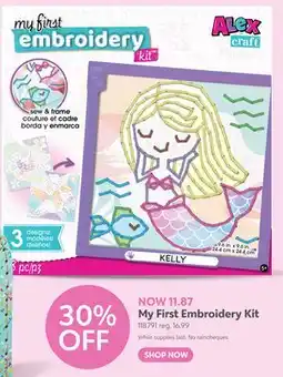 Toys R us My First Embroidery Kit offer