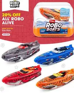 Toys R us Robo Boats offer