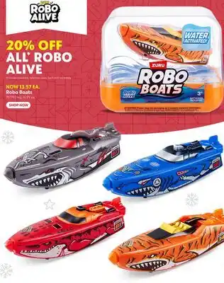 Toys R us Robo Boats offer