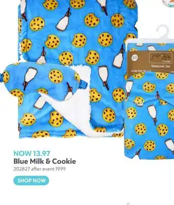 Toys R us Blue Milk & Cookie offer