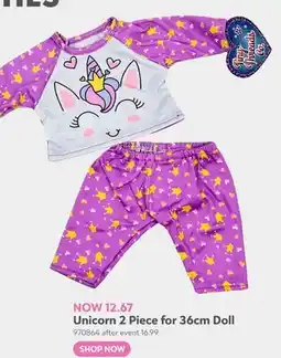 Toys R us Unicorn 2 Piece for 36cm Doll offer