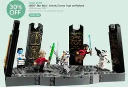 Toys R us LEGO Star Wars Ahsoka Tano's Duel on Peridea offer