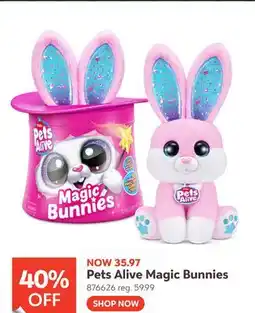 Toys R us Pets Alive Magic Bunnies offer