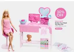 Toys R us Barbie Face Mask Toy Play Set offer