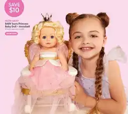 Toys R us BABY born Princess Baby Doll – Annabell offer