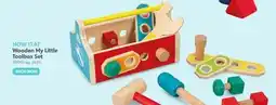 Toys R us Wooden My Little Toolbox Set offer