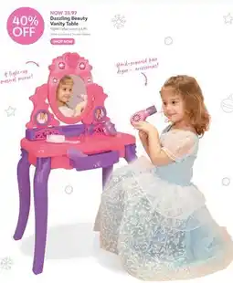 Toys R us Dazzling Beauty Vanity Table offer