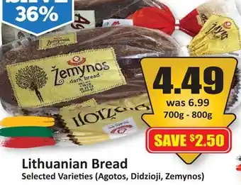 Starsky Lithuanian Bread offer