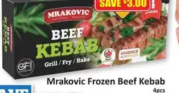 Starsky Mrakovic Frozen Beef Kebab offer