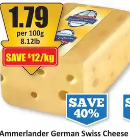 Starsky Ammerlander German Swiss Cheese offer