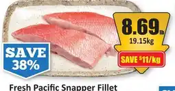Starsky Fresh Pacific Snapper Fillet offer