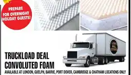 Len's Mill Stores TRUCKLOAD DEAL CONVOLUTED FOAM offer