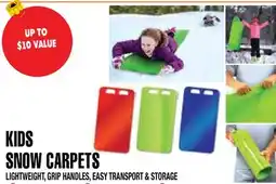 Len's Mill Stores KIDS SNOW CARPETS offer