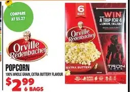 Len's Mill Stores POPCORN offer