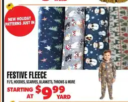 Len's Mill Stores FESTIVE FLEECE offer