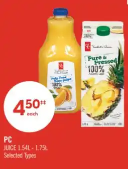 Shoppers Drug Mart PC JUICE offer