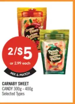 Shoppers Drug Mart CARNABY SWEET CANDY offer