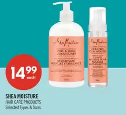 Shoppers Drug Mart SHEA MOISTURE HAIR CARE PRODUCTS offer