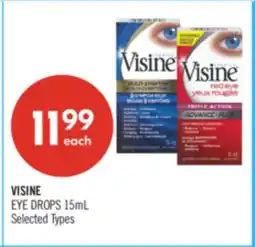 Shoppers Drug Mart VISINE EYE DROPS offer