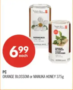 Shoppers Drug Mart PC ORANGE BLOSSOM or MANUKA HONEY offer