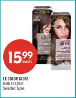 Shoppers Drug Mart LE COLOR GLOSS HAIR COLOUR offer