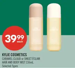 Shoppers Drug Mart KYLIE COSMETICS CARAMEL CLOUD or SWEET ÉCLAIR HAIR AND BODY MIST offer