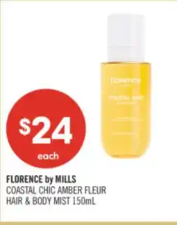 Shoppers Drug Mart FLORENCE by MILLS COASTAL CHIC AMBER FLEUR HAIR & BODY MIST offer