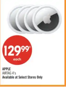 Shoppers Drug Mart APPLE AIRTAG 4's offer