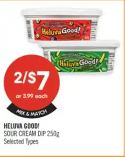 Shoppers Drug Mart HELUVA GOOD! SOUR CREAM DIP offer